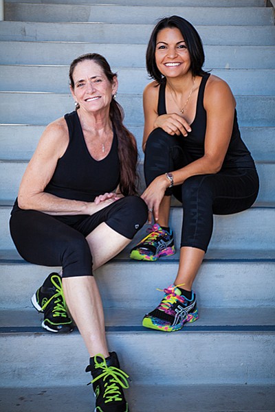 Lauri McNally and Nicole Johnson, owners of Move Fitness & Dance