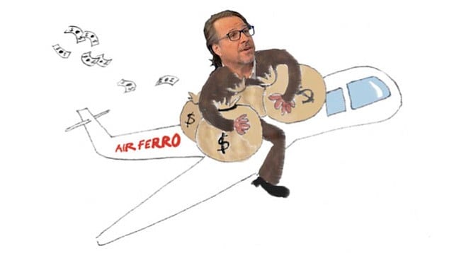 Michael Ferro (as depicted by the Los Angeles Times Guild)