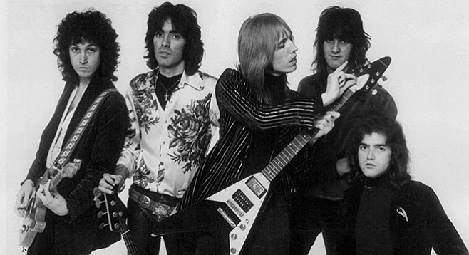 Tom Petty and the Heartbreakers promo photo, 1977