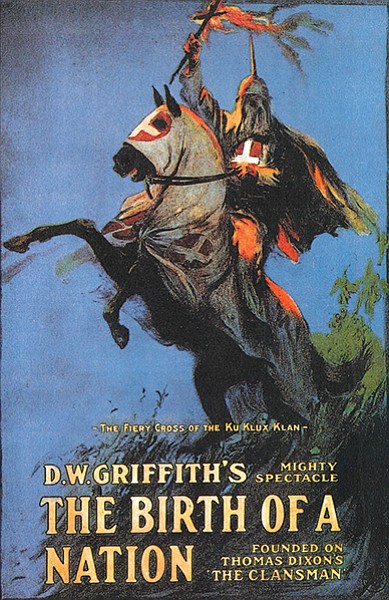 Birth of a Nation theatrical posters from 1915...