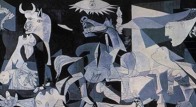 We're inspired by the mainstream in the way that the bombing of Guernica inspired Picasso.