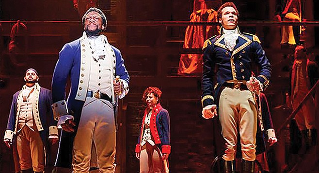 Hamilton: an honest, flaws-and-all look at the painful, often clumsy birth of America.