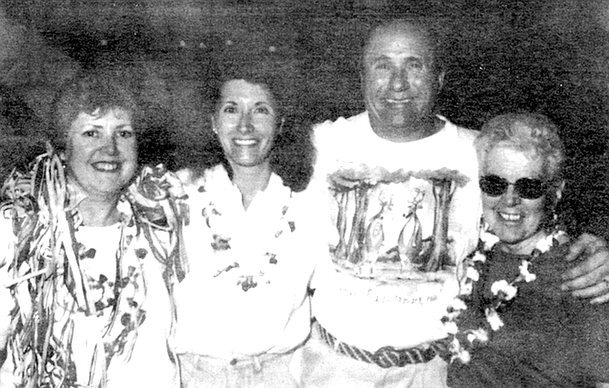 Leslie, Colleen and Michael Reagan, author