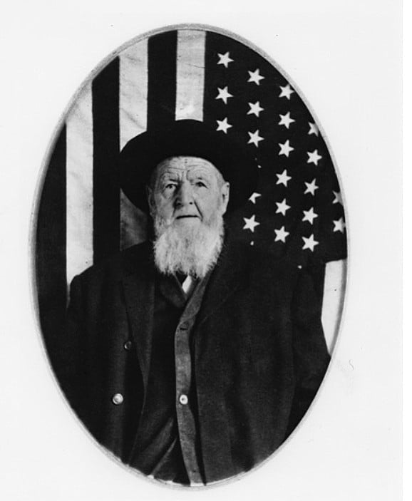 Horton, dubbed The Father of San Diego, in 1908, the year before his death.