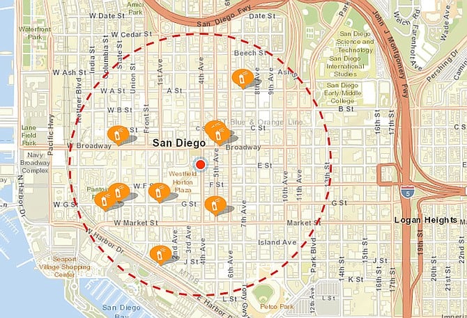 Crimemapping showed nine incidents of vandalism in the last four weeks within a half-mile from the fountain.