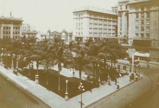 Complaints that the city isn't keeping the plaza up are as old as the plaza. The community collected donations to allow Kate Sessions, the Mother of Balboa Park, to spruce things up by planting 28 palms in 1897. 