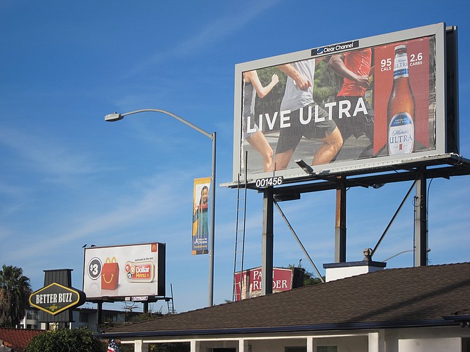 The last two billboards in Fleet Ridge