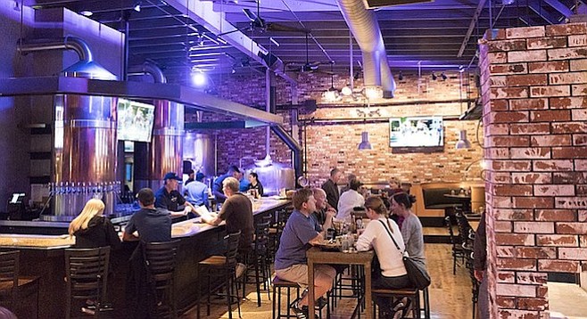 The owner calls it a "brewery restaurant," not a brewpub.