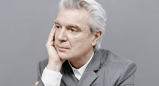 David Byrne is at the San Diego Civic Theatre on April 17