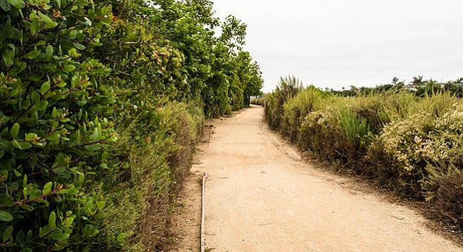 Water's End Trail is one of the discontinuous segments of Coastal Rail Trail.