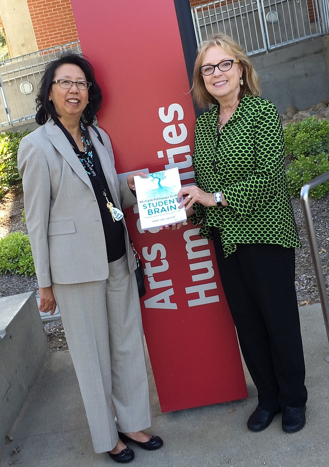San Diego City College Professor Emerita, Karen Lim 
and Dr. Janet Zadina, Educational Neuroscientist
