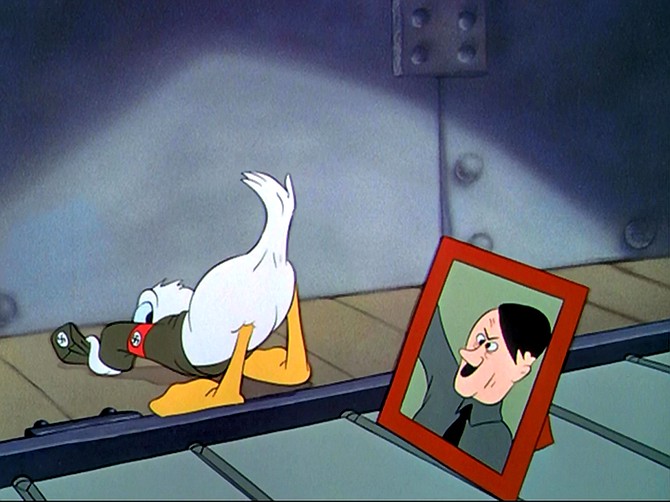The Anal Fetishism of Walter Elias Disney Part 4: Der Fuehrer's Face (1942).