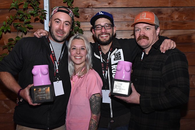 The Brewbies festival gives awards to brewers who provided the best pink beer. 