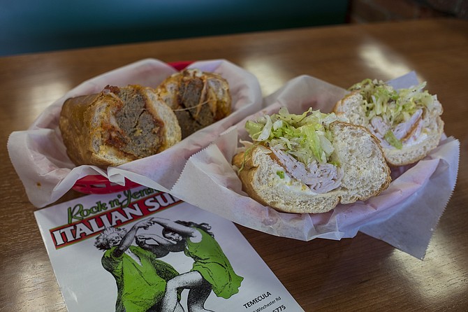 The turkey sub is actually better than the meatball.