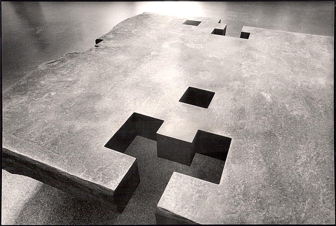 "Architect's Table" by Eduardo Chillida, 1984