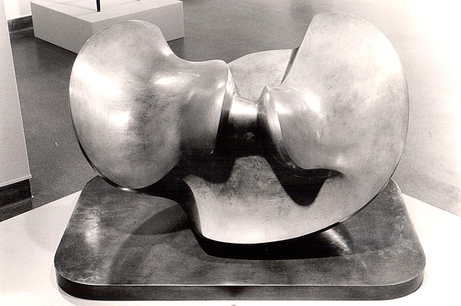 "Divided Oval: Butterfly" by Henry Moore, 1982