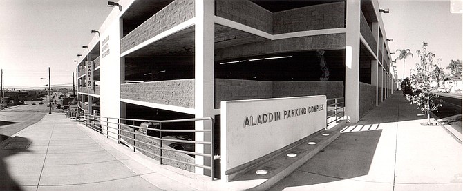 Alladin Parking Complex doesn’t look like a magic lamp.