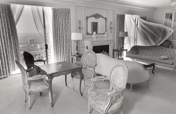 Presidential Suite, Westgate Hotel, available for $425 per night.