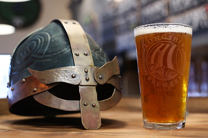 Viking history and beer history go together in a new lecture series at Longship Brewery (photo courtesy Longship Brewery).