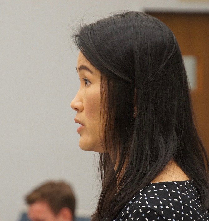 Prosecutor Teresa Pham said the home was still occupied. Photo by Eva