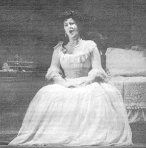 Rita Cullis as Countess Almaviva. "She’ll work virtually every month with one of the British companies, but then in summer she’ll sing at the Salzburg Festival."