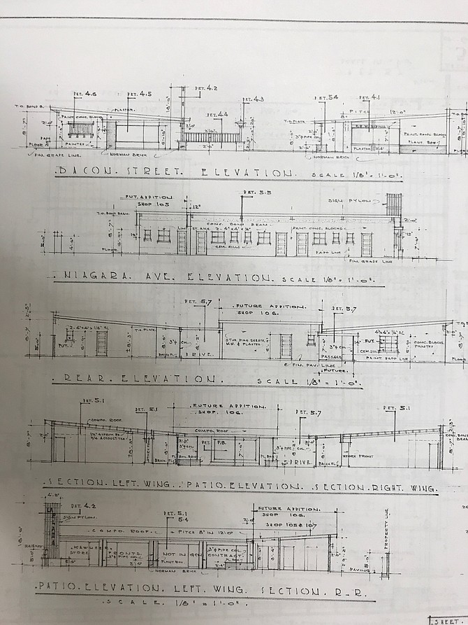 On the surface, Nati's expansion in 1961 and the added-on dining room in 1966 seem to not be in favor of historic designation. Save Our Heritage Organisation argues they were anticipated in the original plans designed by Joesler.