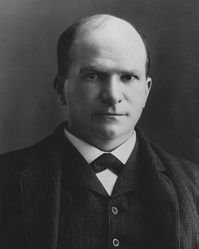 John J. Montgomery was an aviation pioneer that made the first manned, controlled, heavier-than-air, flights in the U.S. with a glider designed in 1883. 