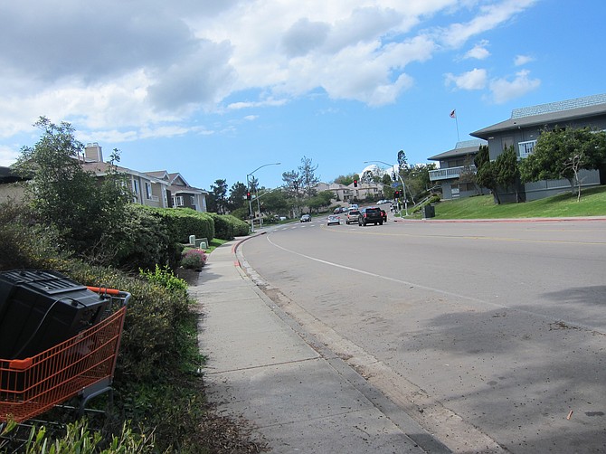 Abandoned shopping carts are normal sightings near the proposed homeless housing. 