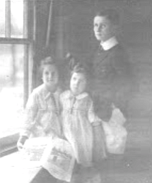 Flannery children — Betty, Adelaide, Rogers