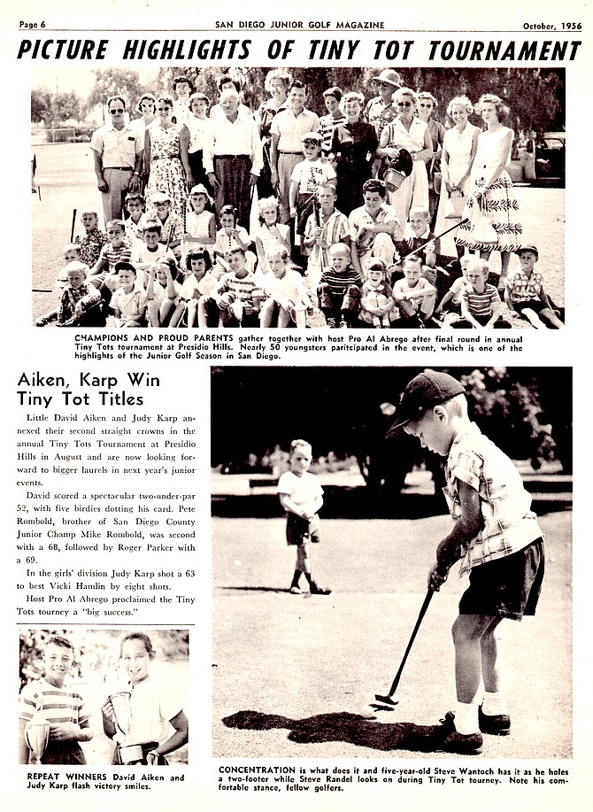Junior golf programs thrived under the Abrego family at Presidio Hills.
