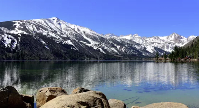 Bridgeport's Twin Lakes. State records for brown trout have come out of Twin Lakes.