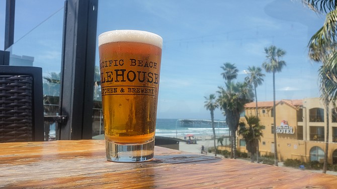 It's more about the beach view than the beer view, but PB Ale House has improved its beer program.