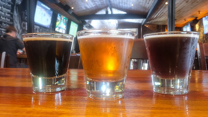 The stout, blonde, and red are the most popular.