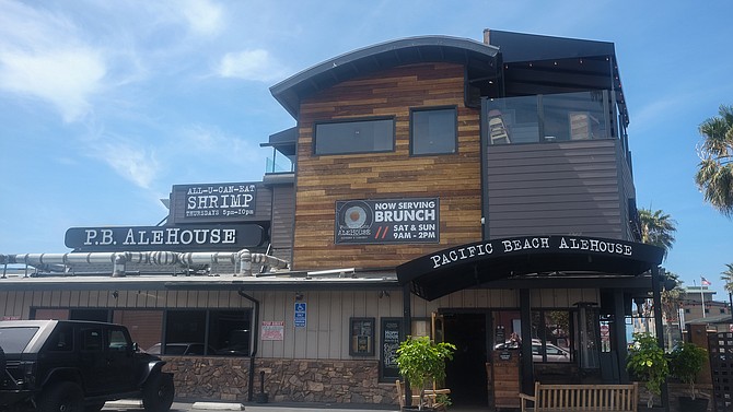 PB Ale House returned from a 2015 fire.