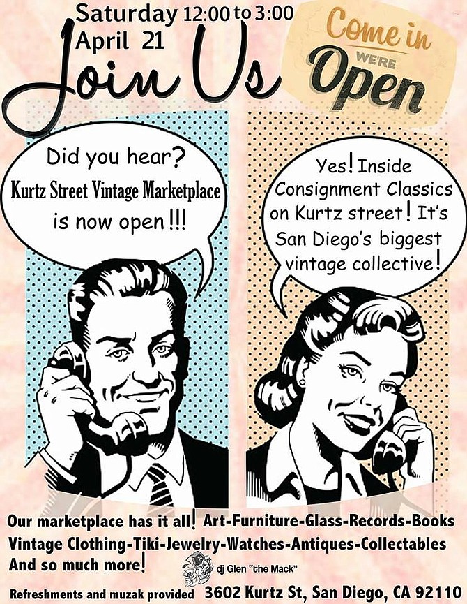 Antique Center's former tenants had their grand opening at their new location in Point Loma on April 21. 