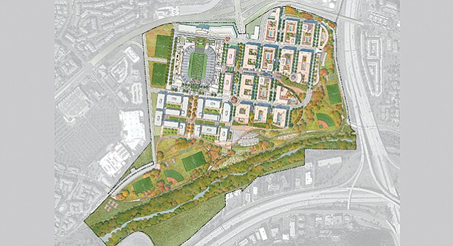 Mission Valley site plan