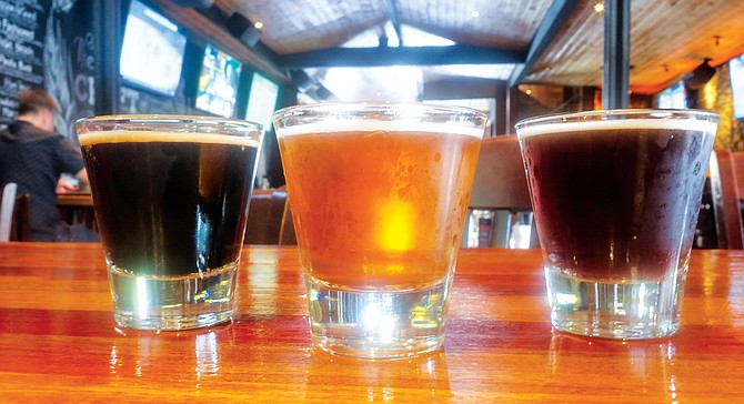 The stout, the blonde, and the red are the most popular