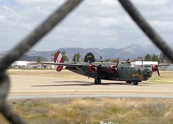The B-24, designed and built right here in San Diego