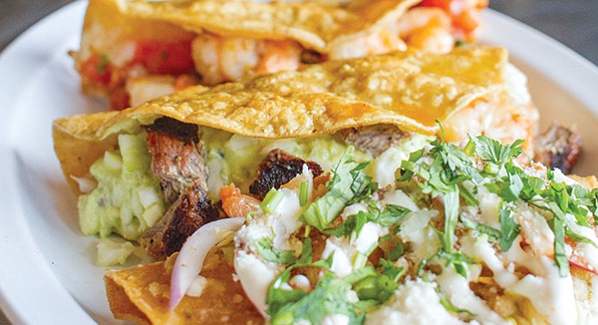 Baja Oyster & Sushi Bar — stick with tacos. - Image by Matthew Suárez