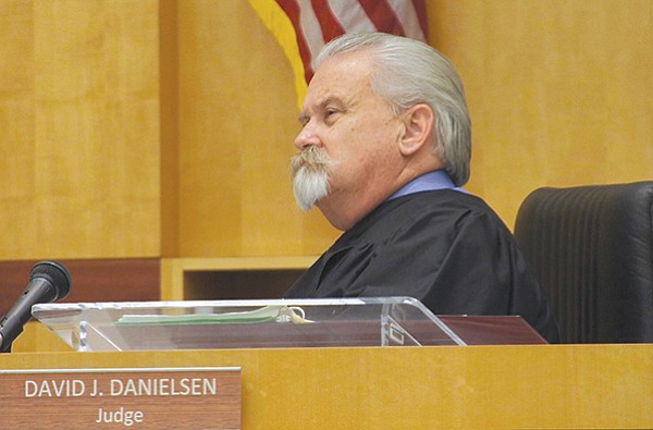 David J. Danielsen, San Diego Superior Court judge, said “He certainly seems dangerous,” and he ordered Alan Sasseen to stand trial on four felony counts.