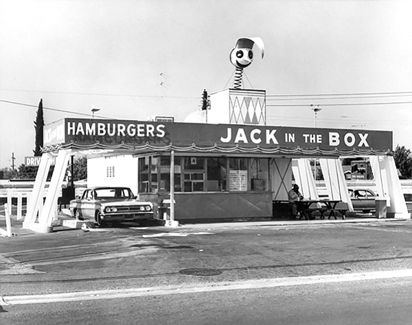 The first Jack in the Box stood at 63rd and El Cajon Boulvard.