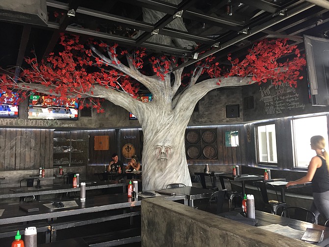 Weirwood tree inside OB Noodle House Bar 1502