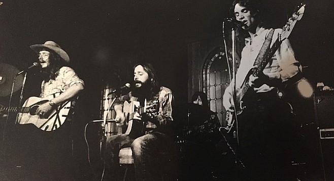 Local roadhouse rockers O.D. Corral in the 1970s.