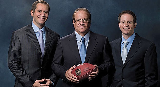 Spanos and sons. Sorry, San Diego haters of the Los Angeles Chargers.