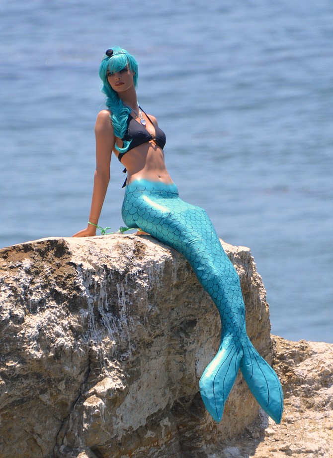 Ocean Beach mermaid.