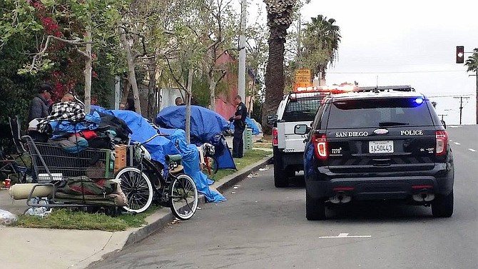 "The homeless issue is a huge part of what we deal with. It's the top concern for citizens in San Diego," said Wahl. (Michael McConnell)