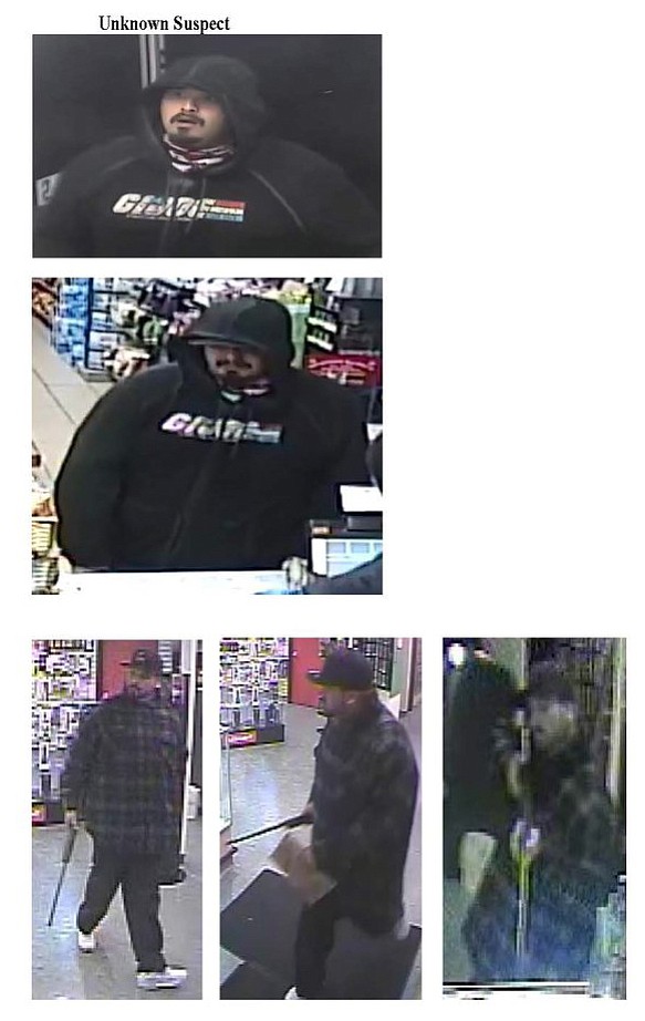 Theft was the second most mentioned concern. Armed suspect from February robbery downtown. 