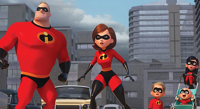 Incredibles 2: The Parr family confronts the daunting task of following the first Incredibles movie.