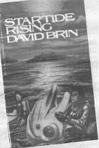 Brin's Startide Rising — about an intergalactic space flight hundreds of years in the future. The ship is crewed by humans and dolphins.
