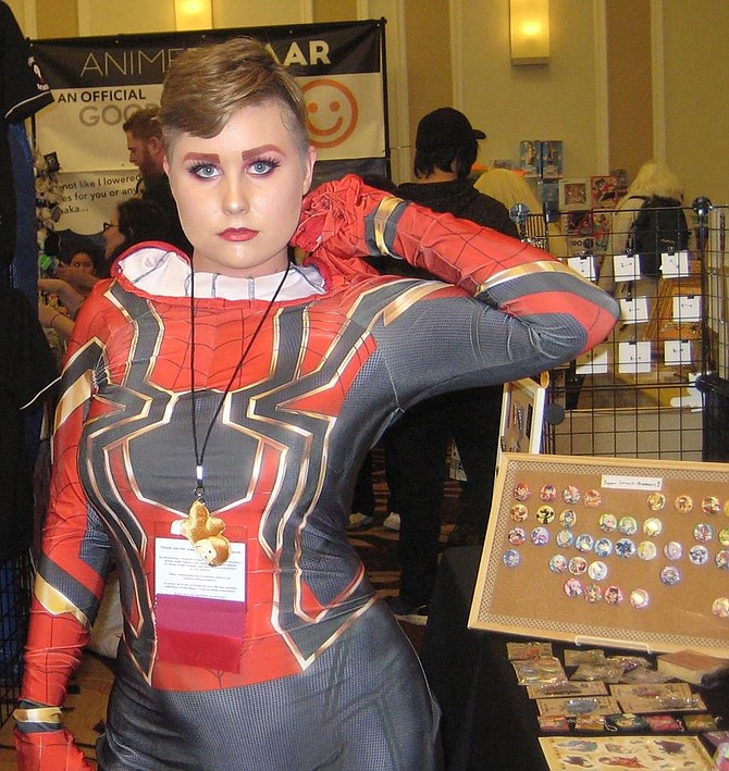 Marvel Comics cosplay at Anime Conji with Iron Spider - Image by Jamie Ralph Gardner